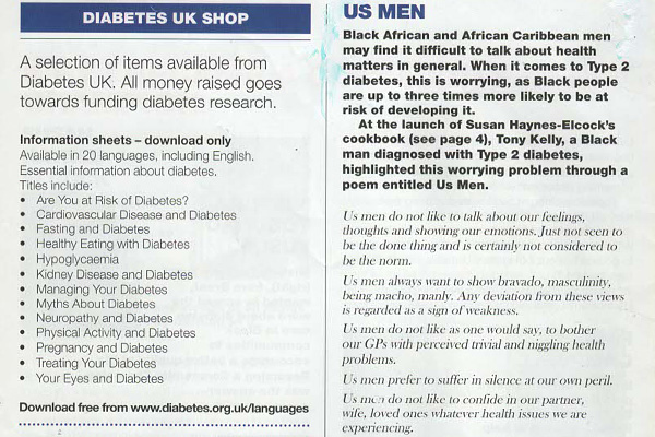 Tony’s first article